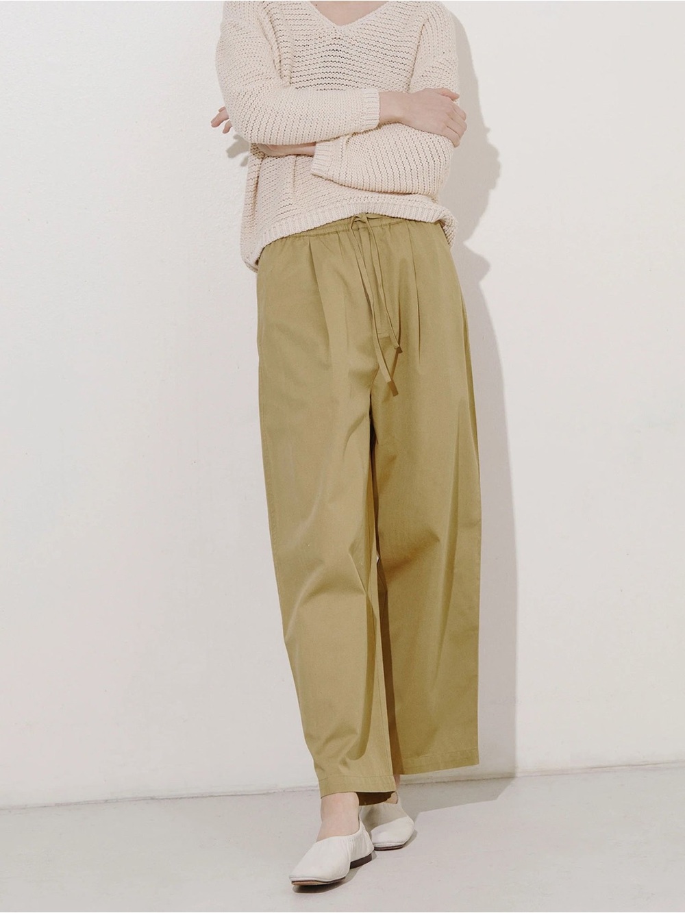 Micaela Greg-Tie Trouser // Ochre // Sz S